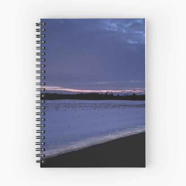 Item preview, Winter farm view designed and sold by gratogratto.