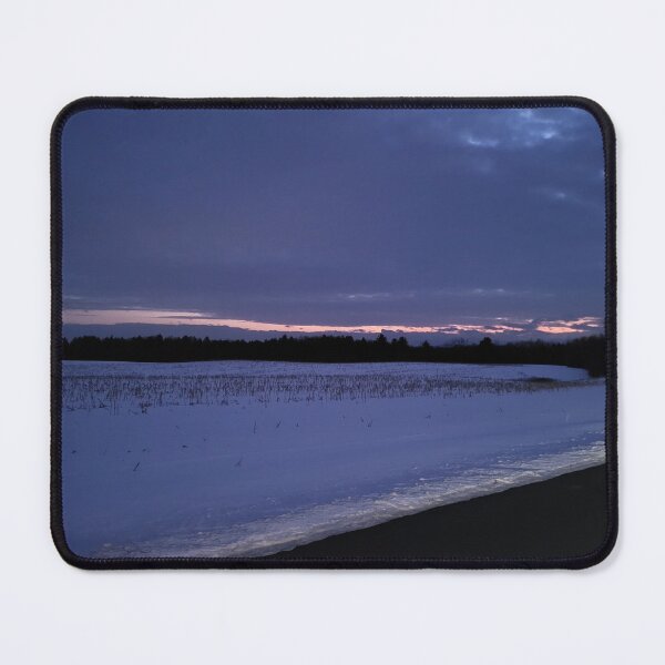 Item preview, Winter farm view designed and sold by gratogratto.