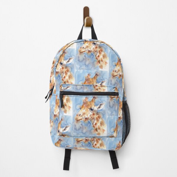 Item preview, Giraffe Watercolor, Side Profile, Sky Blue designed and sold by caracatita75.
