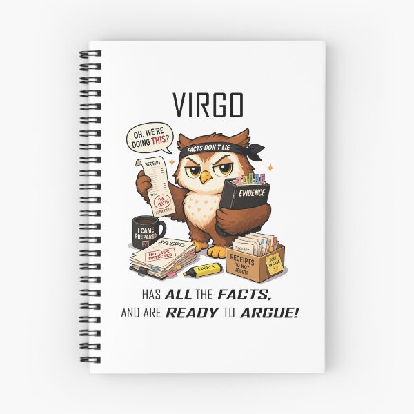 Item preview, Virgo - Always Ready to Argue designed and sold by Remake Design Lab.