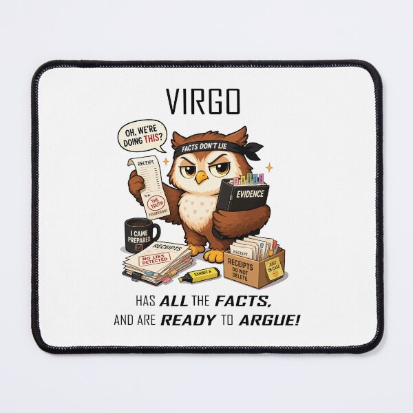 Item preview, Virgo - Always Ready to Argue designed and sold by Remake Design Lab.
