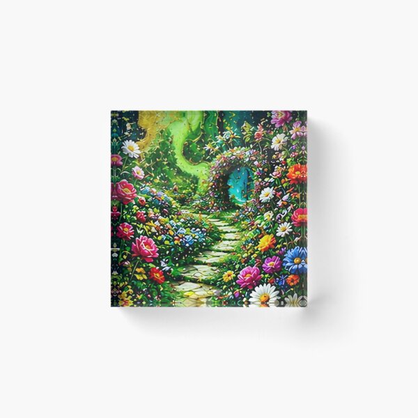 Item preview, Cottage Garden Path designed and sold by CyndiEpps.