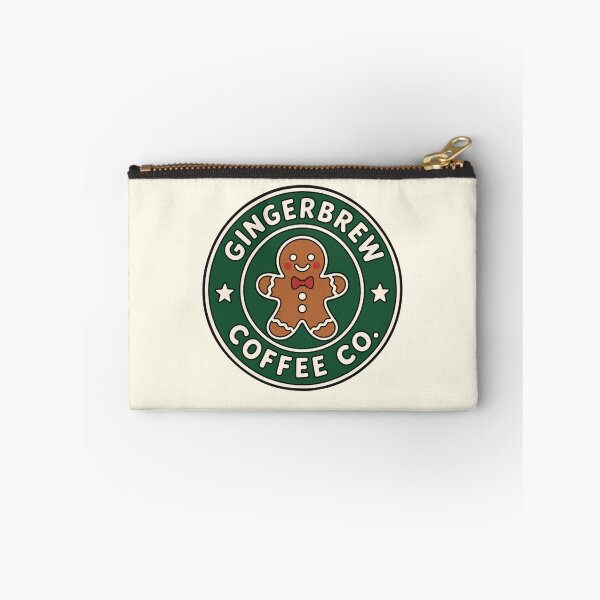 Item preview, Gingerbrew Coffee Co. — Cute Christmas Coffee Badge  designed and sold by wingoo22.
