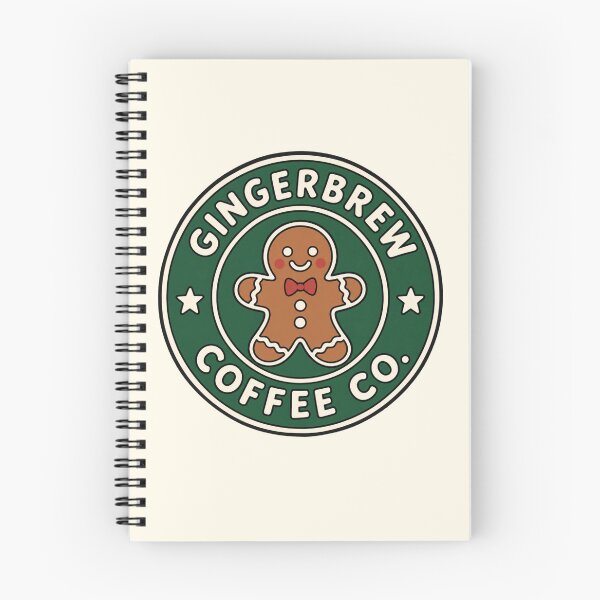 Item preview, Gingerbrew Coffee Co. — Cute Christmas Coffee Badge  designed and sold by wingoo22.