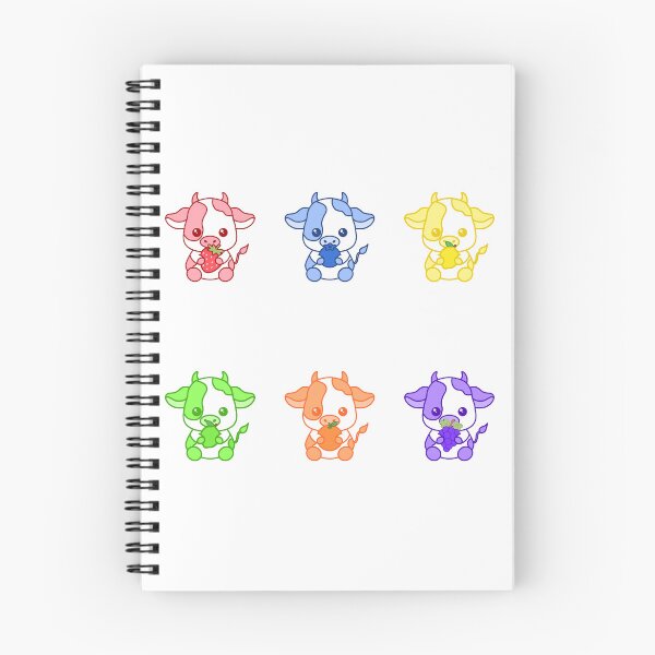 Item preview, Fruit Cows Sticker Pack/Sheet- Small Size designed and sold by SlimyFish.