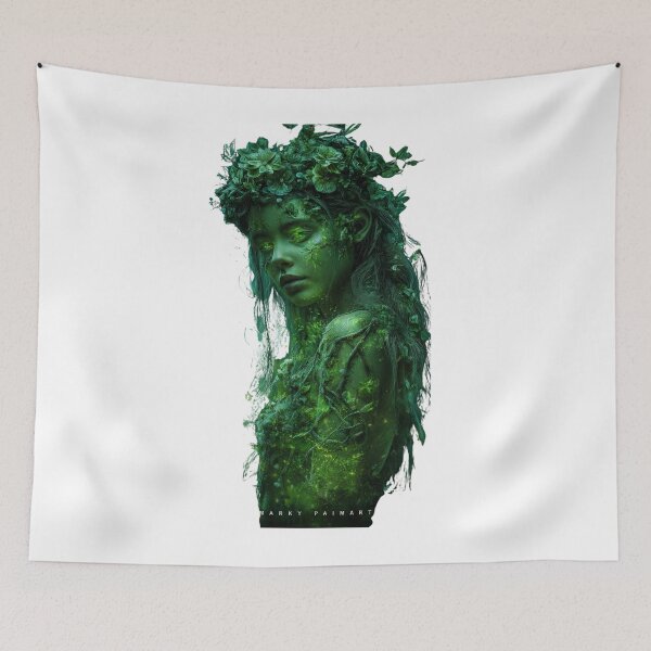 Item preview, Forest Nymph Nature Goddess Art  designed and sold by LC&LCPlatform.