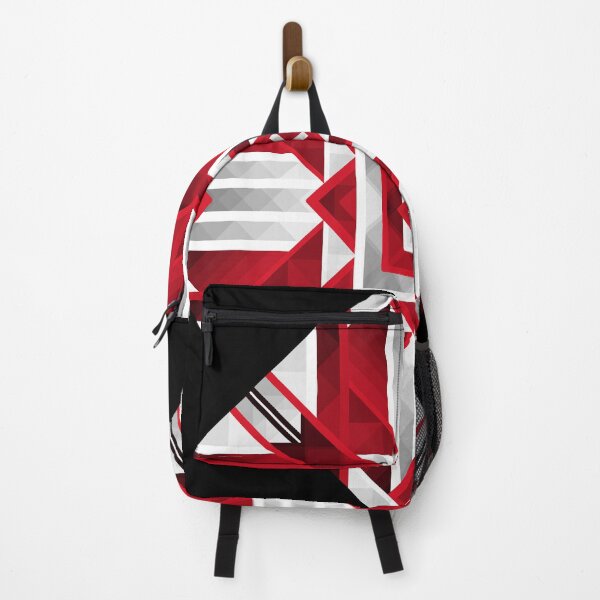 Item preview, Abstract Red & White Design - Geometric Art designed and sold by JayMakesTiktok.