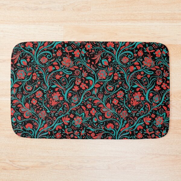 Item preview, Dark Floral Vines Seamless Pattern designed and sold by Owcomm.