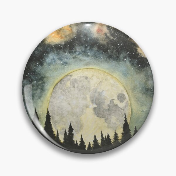 Item preview, Magik Moon designed and sold by Vix Vale Art.