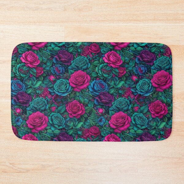 Item preview, Vibrant Floral Garden Roses Seamless Pattern designed and sold by Owcomm.
