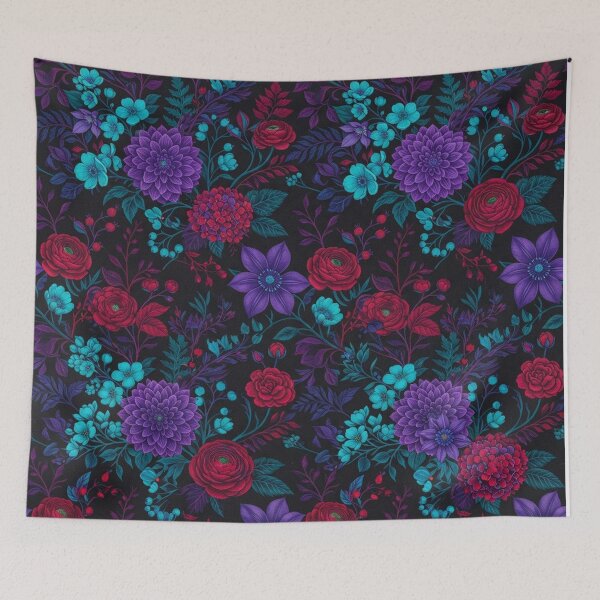 Item preview, Dark Botanical Garden Floral Seamless Pattern designed and sold by Owcomm.