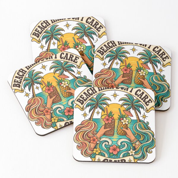 Item preview, Retro Tropical Girls’ Trip Design designed and sold by urbinet.