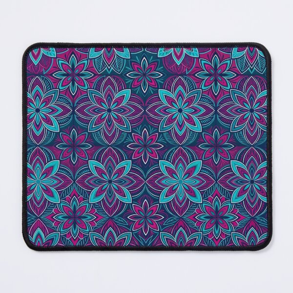 Item preview, Vibrant Floral Mandala Geometric Pattern Art designed and sold by Owcomm.