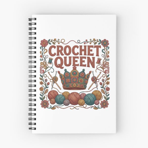Item preview, typography of Crochet Queen designed and sold by domostore.