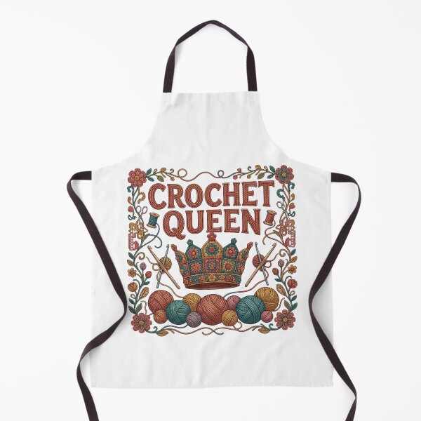 Item preview, typography of Crochet Queen designed and sold by domostore.