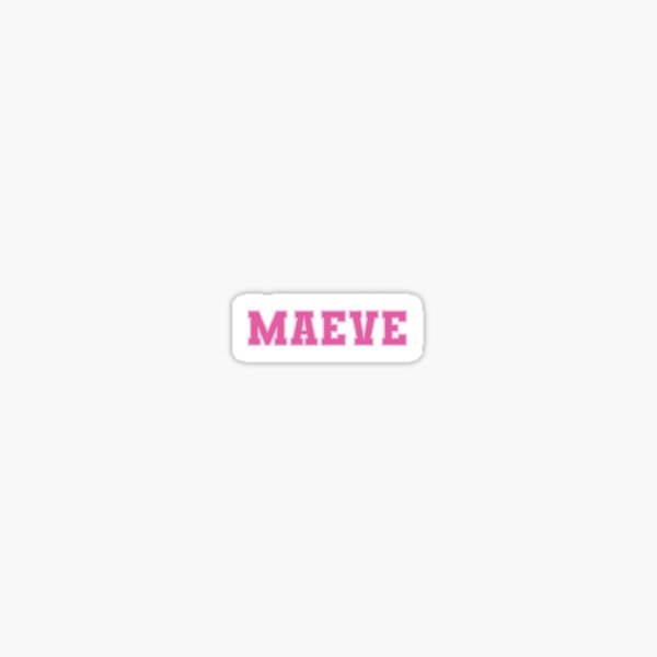 Item preview, Maeve Cute Preppy Name Sticker / Label designed and sold by aligchi.
