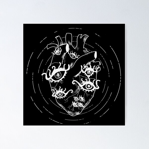 Item preview, The heart sees it all, negative designed and sold by Noxnebula.