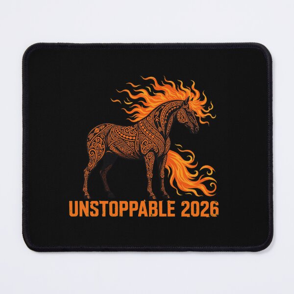Item preview, Unstoppable 2026 Fire Horse Tribal designed and sold by Fulaly.