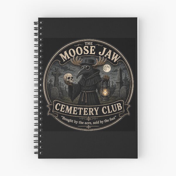 Item preview, El Club del Cementerio de Moose Jaw designed and sold by CatArtMJ.