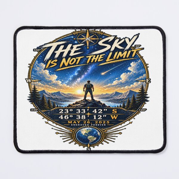 Item preview, THE SKY IS NOT THE LIMIT designed and sold by Strongermind.