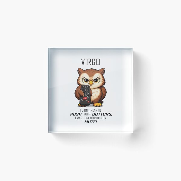 Item preview, Virgo - Pushing Buttons designed and sold by Remake Design Lab.