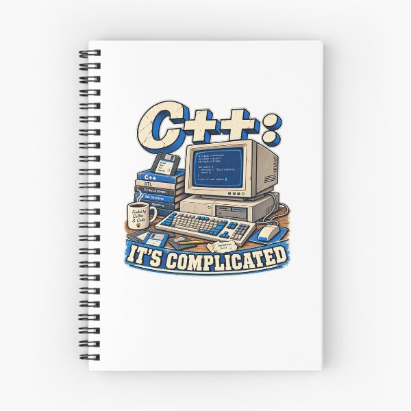 Item preview, C++ it’s complicated, programming designed and sold by BigfeetLittlepaws.