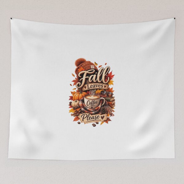 Item preview, Fall Leaves Coffee Please  designed and sold by Leo Bennett.