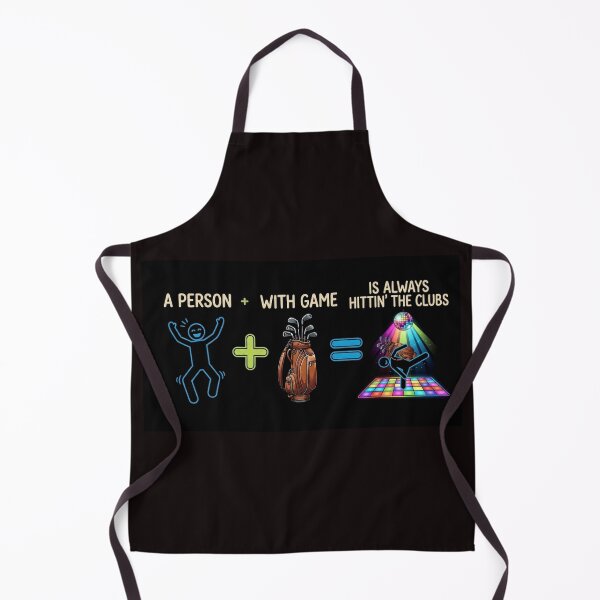 Item preview, Funny Golf Math Equation - Hittin The Clubs Golfer Joke designed and sold by Billys-Orbit.
