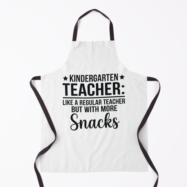 Item preview, Kindergarten Teacher: Like a Regular Teacher But With More Snacks,kindergarten teacher designed and sold by CloudyPress.