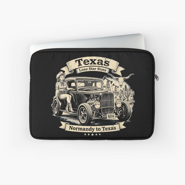 Item preview, Texas Lone Star State T-Shirt - Normandy to Texas designed and sold by Normandy Road Heritage™ - Vintage Garage Art.