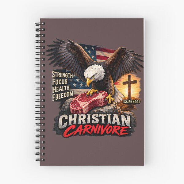 Item preview, Christian Carnivore Strength, Focus, Health, Freedom Isa.40:31 designed and sold by CarnivoreGifts.