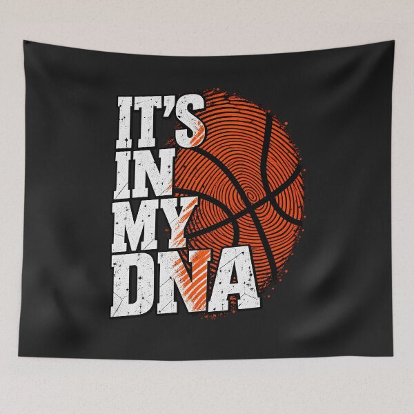 Item preview, Basketball DNA Shirt, It's In My DNA Tee, Vintage Basketball Graphic T-Shirt, Basketball Player Gift, Sports Fan Shirt designed and sold by greatmar1.
