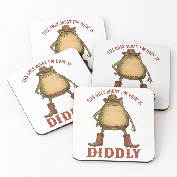 Item preview, THE ONLY SQUAT I’M DOIN’ IS DIDDLY designed and sold by bobcatmarty.