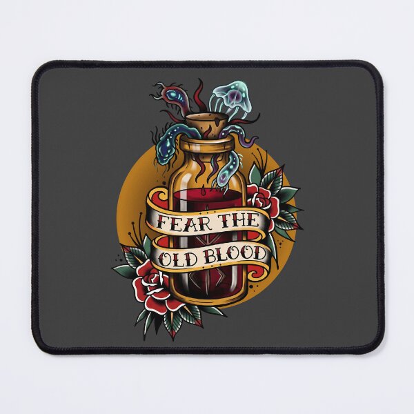 Item preview, Fear The Old Blood Tattoo designed and sold by Fictional Ink Society.