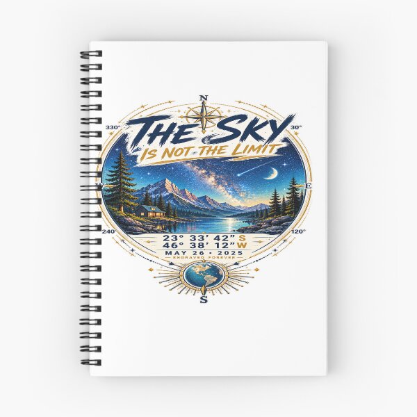Item preview, THE SKY IS NOT THE LIMIT - designed and sold by Strongermind.