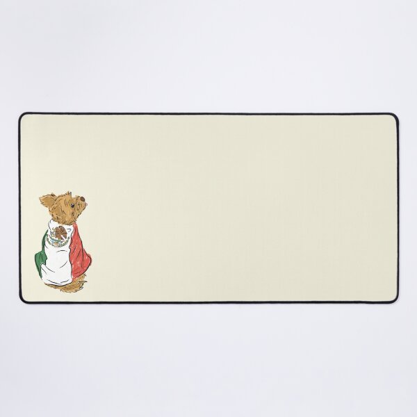 Item preview, Yorkie wearing the Mexican Flag designed and sold by lovemydoggie.