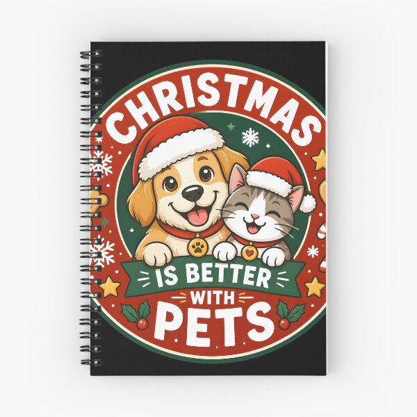 Item preview, Christmas Is Better With Pets Cute Pet Christmas Ornament Design designed and sold by LiviuGligoros.