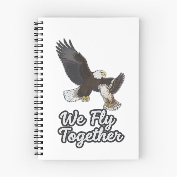 Item preview, Eagle And Falcon We Fly Together Bird Art  designed and sold by LC&LCPlatform.