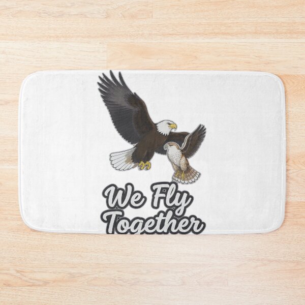 Item preview, Eagle And Falcon We Fly Together Bird Art  designed and sold by LC&LCPlatform.