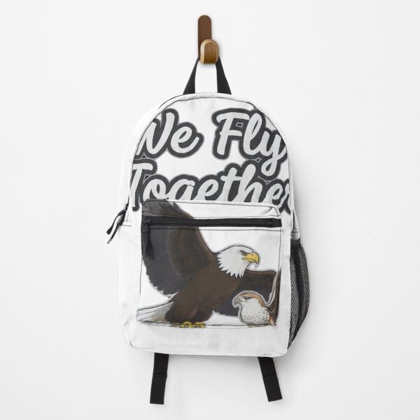 Item preview, Eagle And Falcon We Fly Together Bird Art designed and sold by LC&LCPlatform.