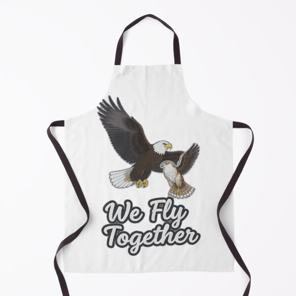 Item preview, Eagle And Falcon We Fly Together Bird Art designed and sold by LC&LCPlatform.