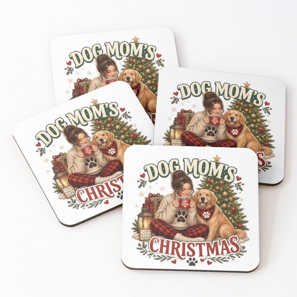 Item preview, Dog Mom's Christmas Cozy Holiday Dog Lover Design designed and sold by LiviuGligoros.