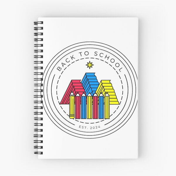 Item preview,  Back To School PNG - Minimalist Book Mountain Pencil Badge Est 2024 - First Day Shirt designed and sold by ismai6.