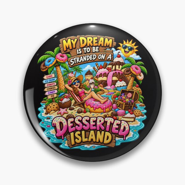 Item preview, Mi sueño es una isla desierta. designed and sold by BluntLines.