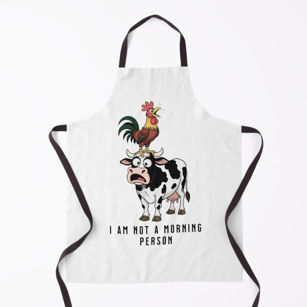 Item preview, Funny Stressed Cow and Screaming Rooster Alarm Clock designed and sold by SundayFunniesCo.