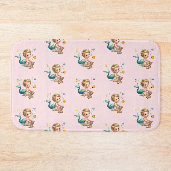 Item preview, Baby Mermaids, Ocean Art, Marine Mammals, Sea Mythology, Boho Design designed and sold by classic car craze.