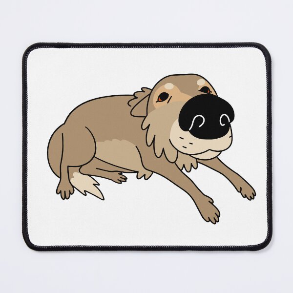 Item preview, Tired funny wolf designed and sold by Cosmc-Cryptc.