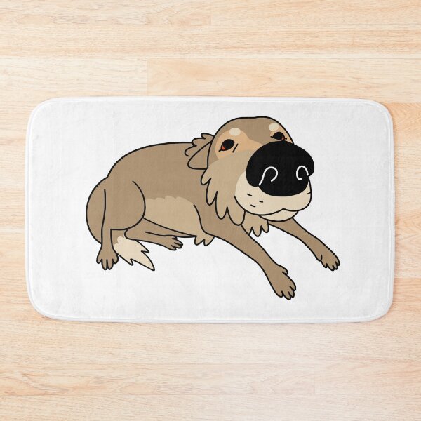 Item preview, Tired funny wolf designed and sold by Cosmc-Cryptc.
