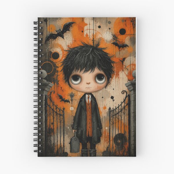 Item preview, Creepy Cute Boy Halloween Art designed and sold by etherumi.
