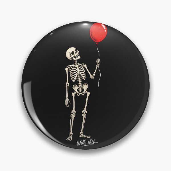 Artikelvorschau, Skelett-Luftballon verloren, Lustiges Skelett-T-Shirt mit schwarzem Humor, Halloween-T-Shirt entworfen und verkauft von greatmar1.